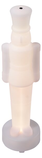 Vianočná stolná lampa biela vrátane LED stmievateľná a nabíjateľná RGBW-IC - Nutcracker