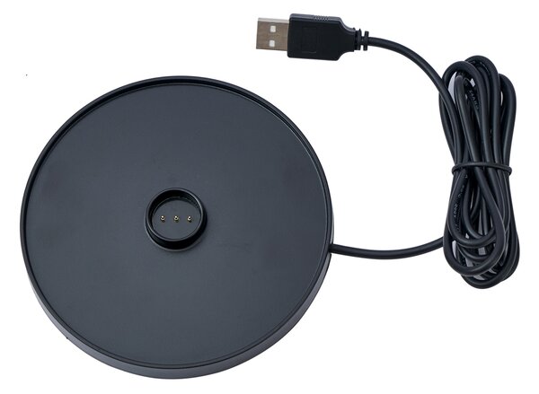 Stolná lampa hrdzavo hnedá vrátane LED IP65 Nabíjateľná s nabíjacou stanicou - Bass