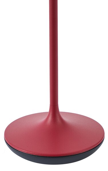 Stolná lampa červená vrátane LED IP65 Nabíjateľná s nabíjacou stanicou - Treble