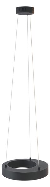 Moderné závesné svietidlo čierne 35 cm s 3-stupňovým stmievaním - Organici
