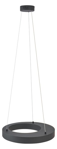 Moderné závesné svietidlo čierne 50 cm vrátane LED 3-stupňové stmievateľné - Organici