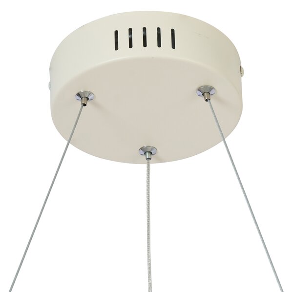 Škandinávske závesné svietidlo béžové 72 cm vrátane LED s 3-stupňovým stmievaním - Circuit