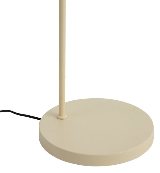Japandi stojaca lampa béžová s tienidlom - Gertie