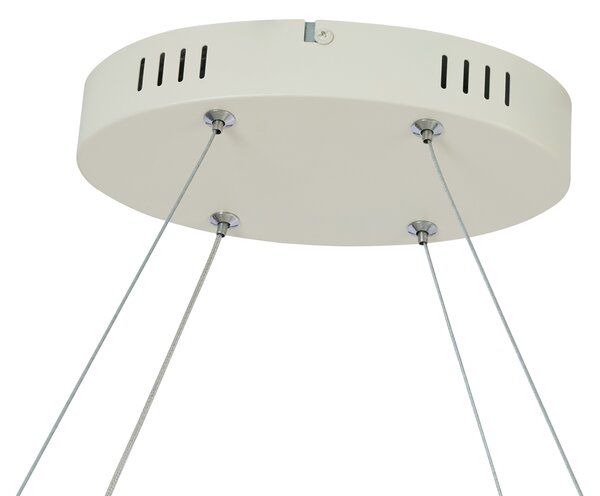 Škandinávske závesné svietidlo béžové 110 cm vrátane LED s 3-stupňovým stmievaním - Circuit