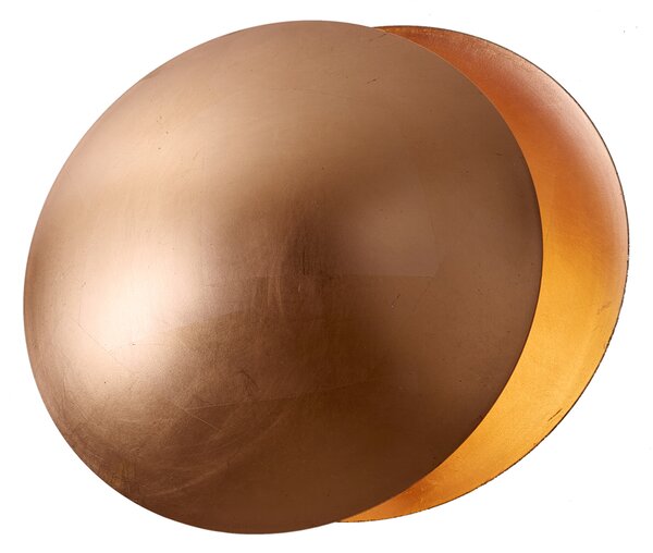 Moderné nástenné svietidlo medené 34,5 cm 2-svetlá - Sunrise