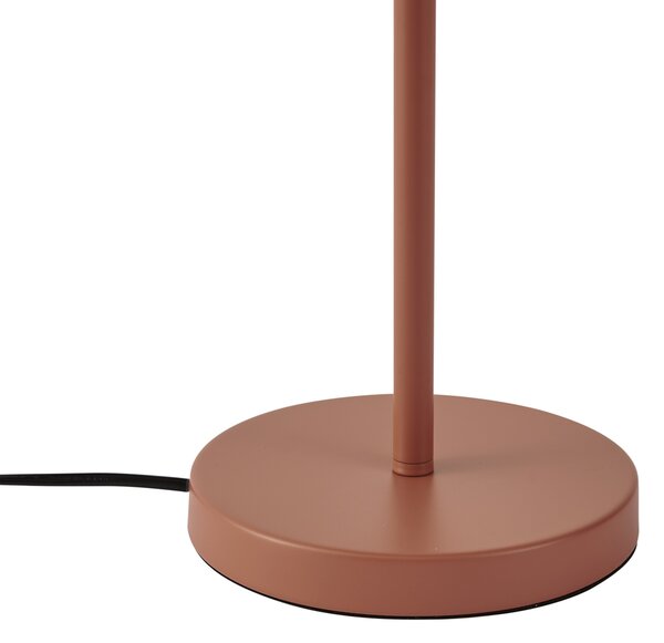 Retro stolná lampa Mocha Steel 45cm - Pauly