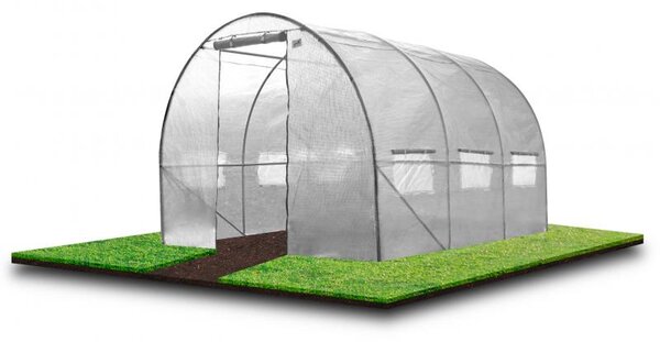 Profitent Záhradný fóliovník 2x3 s UV filtrom Biely