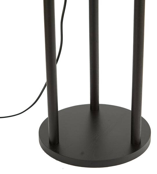 Moderná stojacia lampa čierna - Stojon