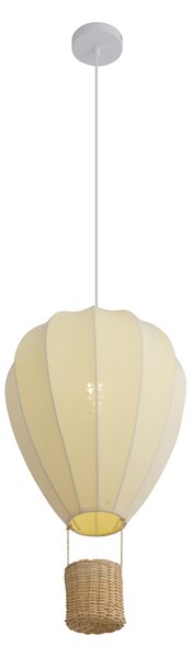 Detské závesné svietidlo béžové Teplovzdušný balón - Air Balloon