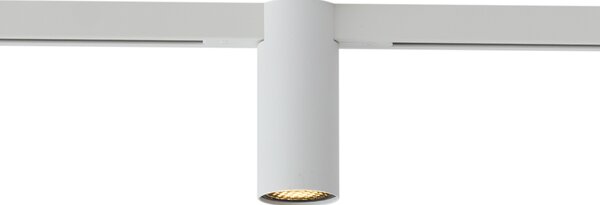 Moderný reflektor biely pre 1-fázový koľajnicový systém GU10 35mm - Slimline Nubee Honey
