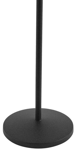 Stolná lampa čierna vrátane LED nabíjateľná s nabíjacou stanicou IP65 - Raika