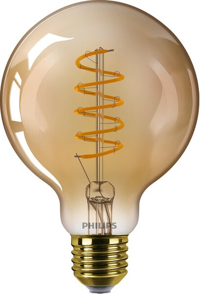 Philips 8718699676070 Vintage LED žiarovka E27, 5,5W, 250lm, 2000K, stmievatelná, zlatá