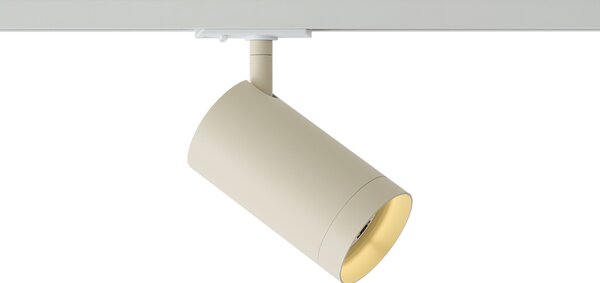 Moderný béžový reflektor pre 1-fázový koľajnicový systém GU10 70mm - Iconic Jeana Luxe