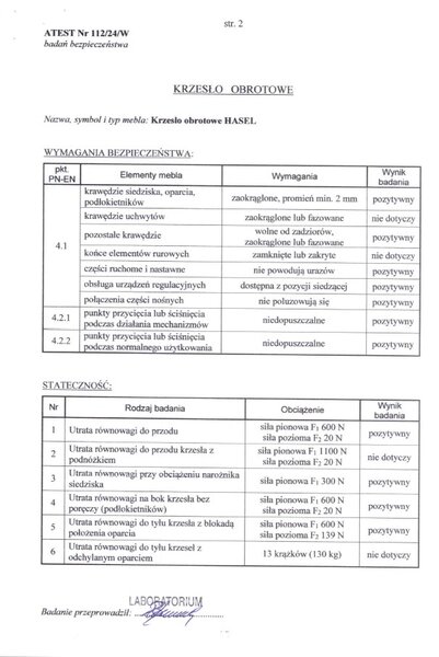Halmar Kancelárska stolička HASEL čierna/sivá