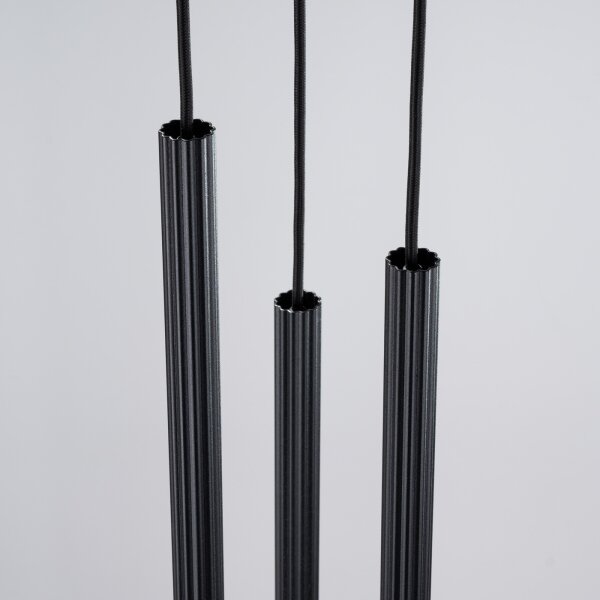 Sollux SL.1341 - Luster na lanku ARCHE 3xG9/8W/230V čierna