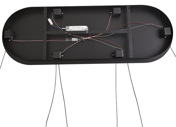 Závesná lampa viacfarebná vrátane LED stmievateľná 6-svetiel Easylift - Witch
