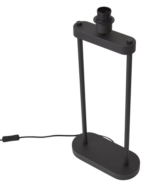 Moderná stolná lampa čierna - Thijmen