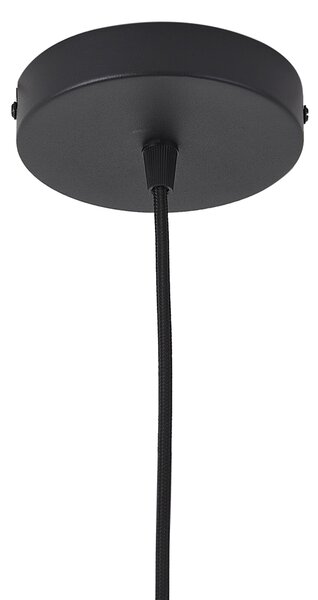 Moderné závesné svietidlo čierne 50cm 3-svetlá - Drum Duo