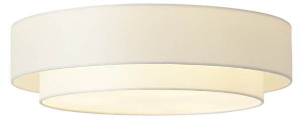 Moderné stropné svietidlo biele 50cm 3-svetelné - Drum Duo