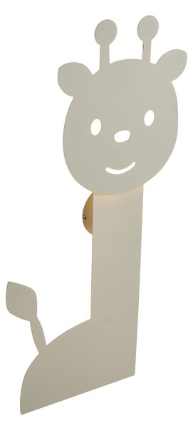 Detské nástenné svietidlo béžové vrátane LED 3-stupňové stmievateľné - Gigi the Giraffe