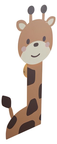 Detské nástenné svietidlo hnedé vrátane LED 3-stupňové stmievateľné - Gigi the Giraffe