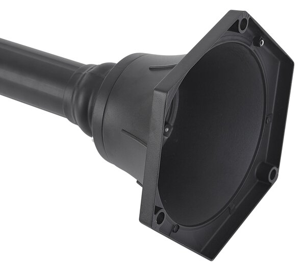 Klasická vonkajšia stojaca lampa čierna s opálovým sklom 140 cm IP44 - Champs