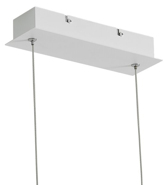 Závesná lampa biela vrátane LED 3-stupňové stmievanie 2700-4000K s prepínačom - Keane