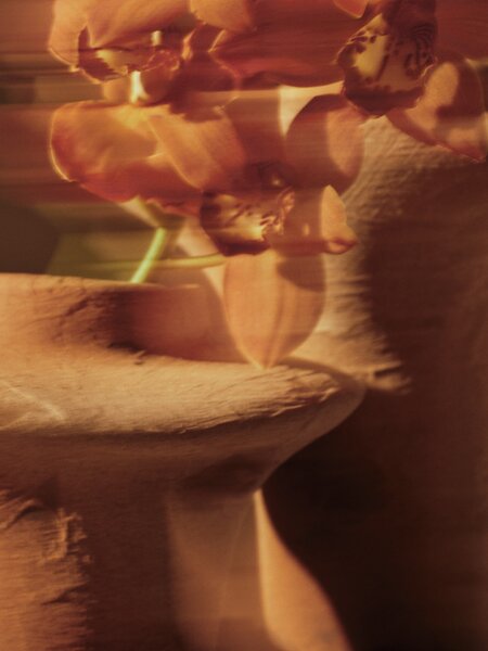 Váza Evio Burnt Umber 22 cm