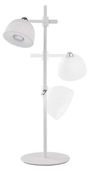 LED Stmievateľná nabíjacia stolná lampa magnetická 4v1 LED/4,2W/3,7V 4000K biela