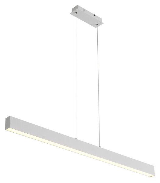 Závesná lampa biela vrátane LED 3-stupňové stmievanie 2700-4000K s prepínačom - Keane