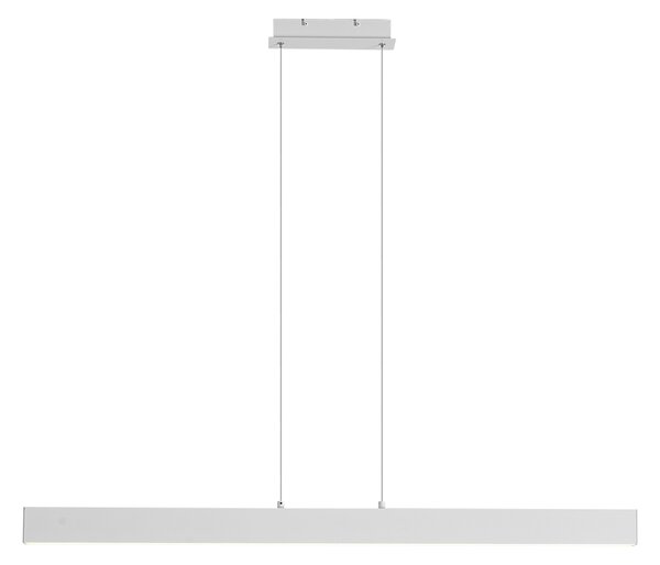 Závesná lampa biela vrátane LED 3-stupňové stmievanie 2700-4000K s prepínačom - Keane