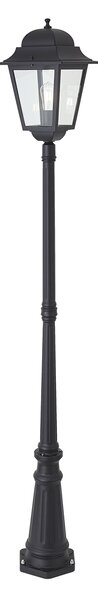 Klasická vonkajšia lampa čierna 220 cm IP44 - Big
