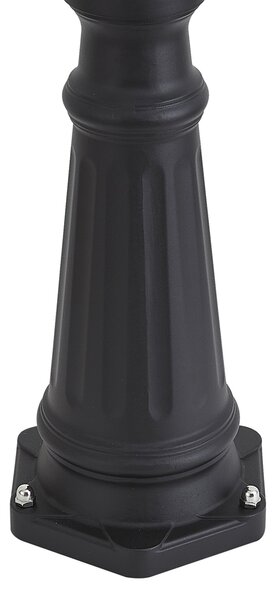 Klasická vonkajšia lampa čierna 220 cm IP44 - Big