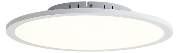 Inteligentný LED panel biely 40 cm vrátane LED stmievania na teplé svetlo s diaľkovým ovládaním - Knob