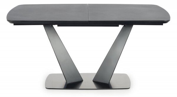 Halmar Rozkladací jedálenský stôl FANGOR 160(220)x90 tmavo sivý