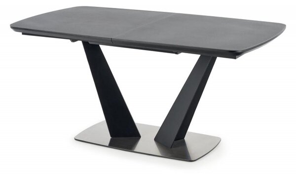 Halmar Rozkladací jedálenský stôl FANGOR 160(220)x90 tmavo sivý