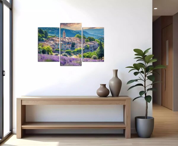 Obraz na plátne Dedina v provence