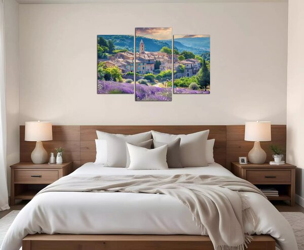 Obraz na plátne Dedina v provence