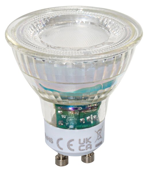 Sada 5 stmievateľných LED žiaroviek GU10 50 mm číra 2,5 W 450 lm 3000 K