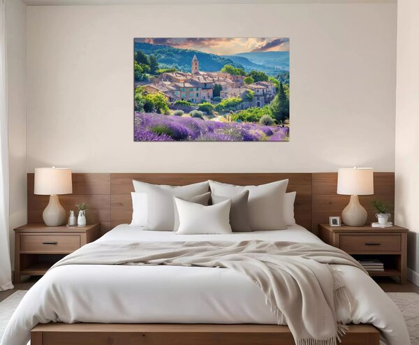 Obraz na plátne Dedina v provence