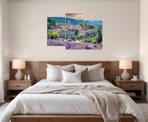 Obraz na plátne Dedina v provence