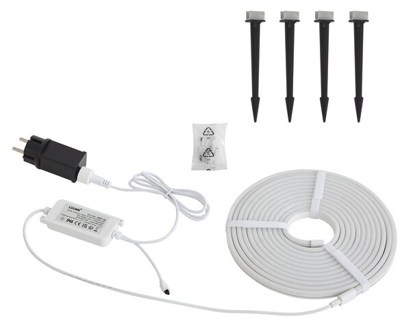 Inteligentný LED pásik 5 metrov CCT 30W 350 lm 2700 - 6500K IP44 Vrátane zemných kolíkov