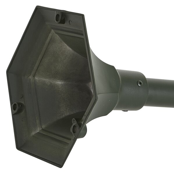 Klasická vonkajšia lampa tmavozelená 135 cm IP44 - Berta