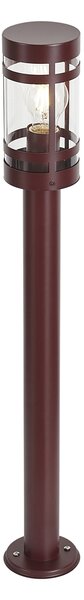 Moderná vonkajšia lampa tmavočervená 80 cm IP44 - Gleam
