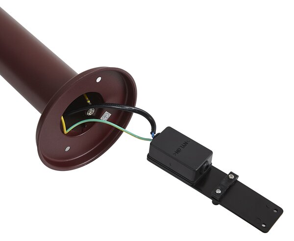 Moderná vonkajšia lampa tmavočervená 80 cm IP44 - Gleam