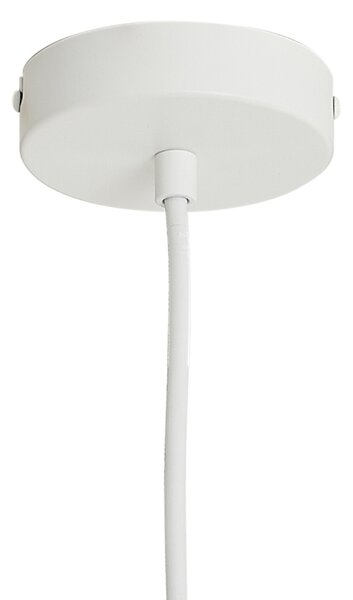 Dizajnové závesné svietidlo biele GU10 50mm IP44 - Tuba