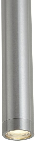 Dizajnové závesné svietidlo Gunmetal GU10 50mm IP44 - Tuba