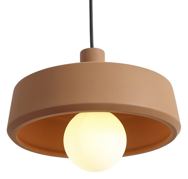 Boho závesná lampa terakota IP44 - Terracotta