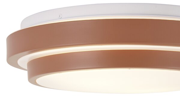 Moderné stropné svietidlo Sienna s bielou 34cm 2-svetlé IP44 - Walden