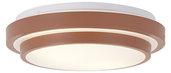 Moderné stropné svietidlo Sienna s bielou 34cm 2-svetlé IP44 - Walden